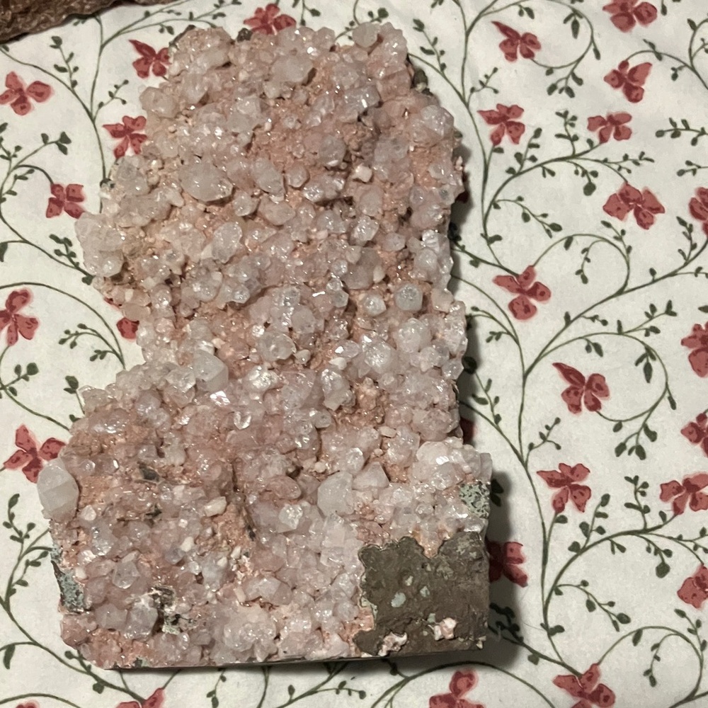 Apophylite On Pink Matrix
